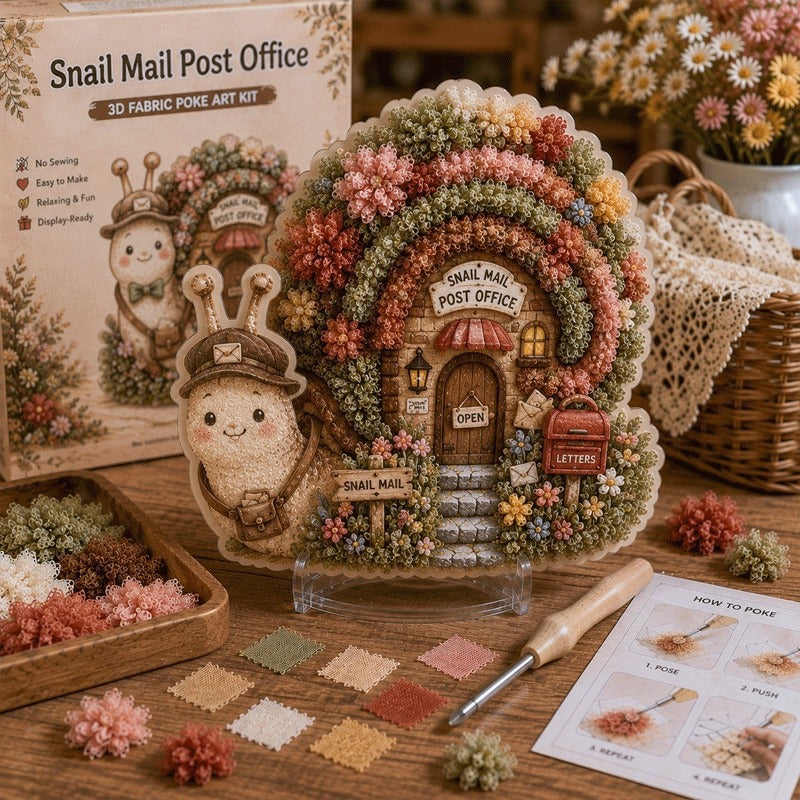 Miniature Village 3D Fabric Craft Kits