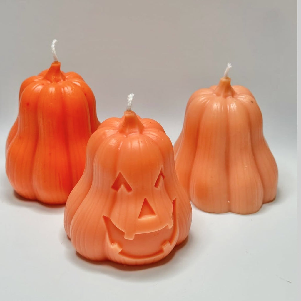 Pumpkin-Shaped Blood Orange Scented Candle