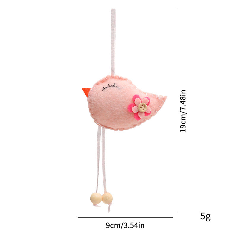 Easter Bunny, Egg & Flower Hanging Ornaments