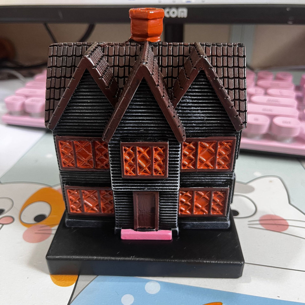 Halloween Village Witch House Incense Burner