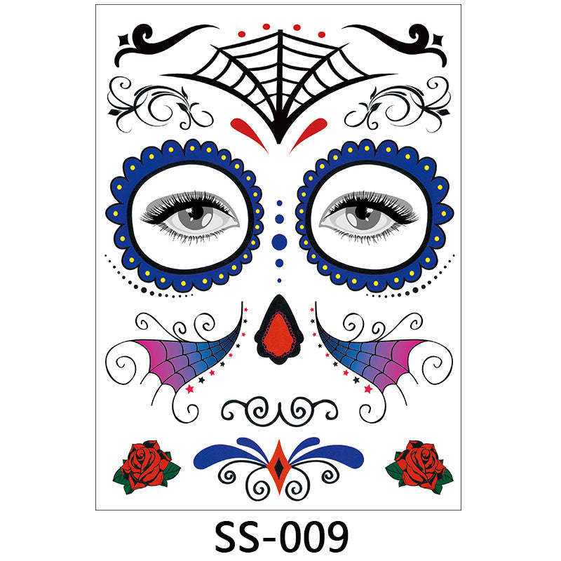 Halloween Face Stickers