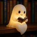 Reading Ghost Halloween Night Light