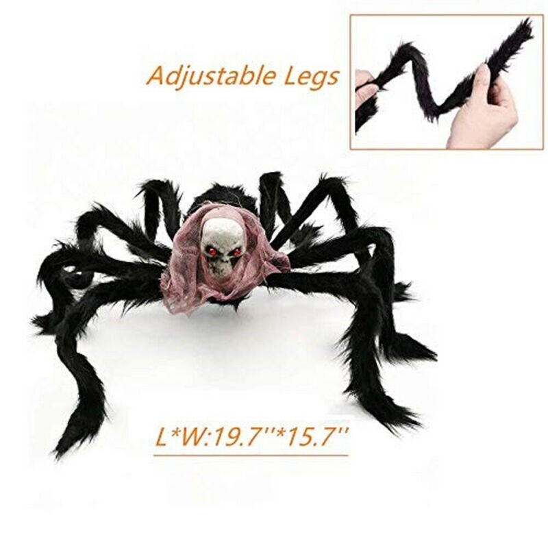 Giant Halloween Spider Decoration