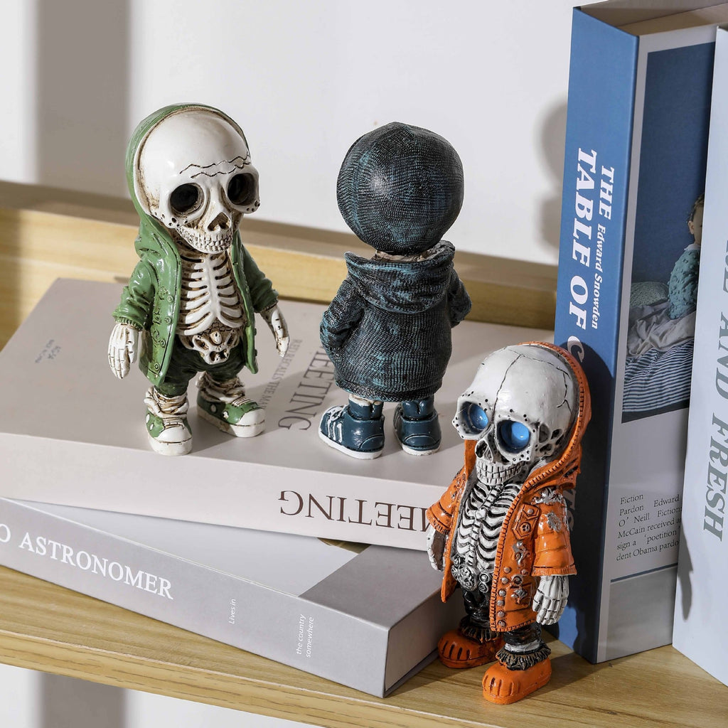 Skeleton Doll Resin Figurine