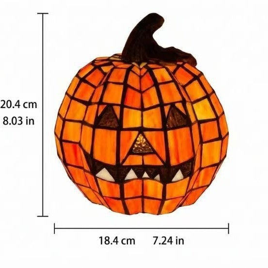 Resin Pumpkin Halloween Lantern