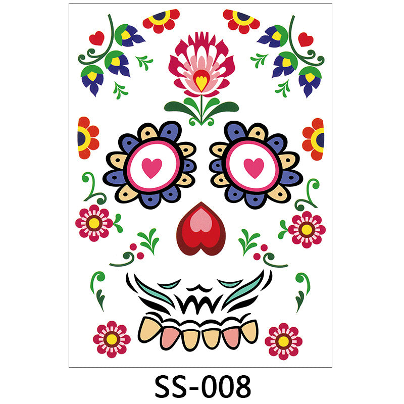 Halloween Face Stickers