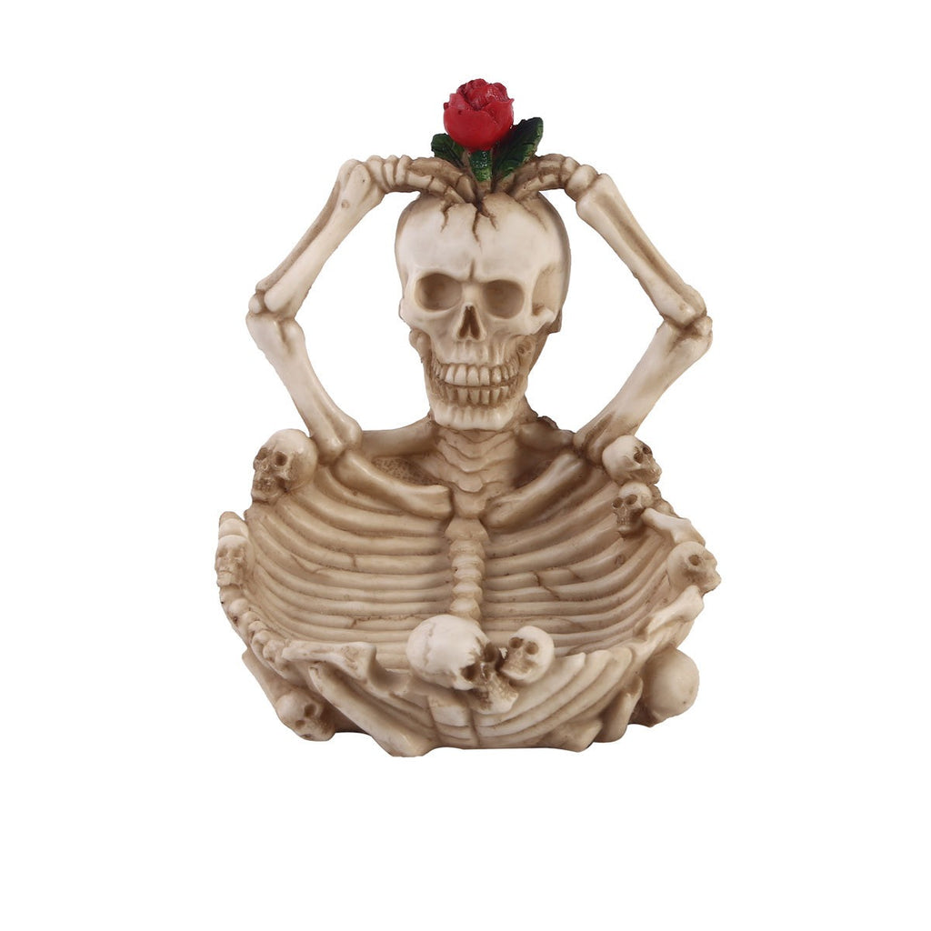 Antique Skeleton Ashtray