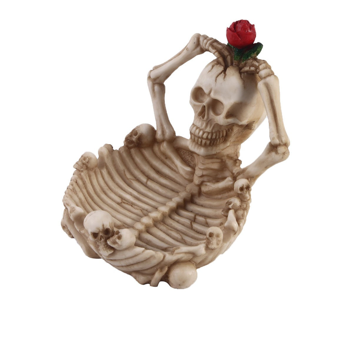 Antique Skeleton Ashtray