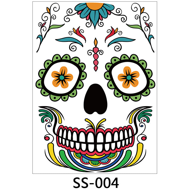 Halloween Face Stickers