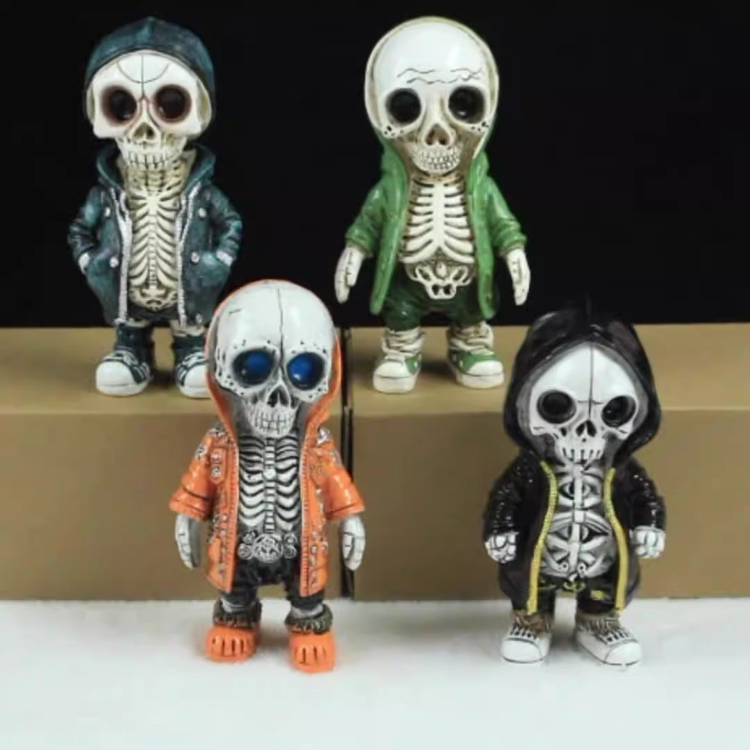 Skeleton Doll Resin Figurine