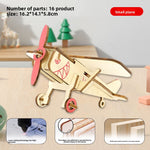 Wooden Animal and Vehicle 3D Puzzle Models