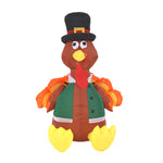 LED Thanksgiving Turkey Inflatable - U.S. Plug
