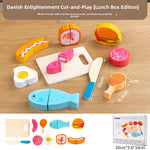 Wooden Pretend Food Cutting Sets