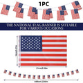 American Flag Bunting Garland - 6 m