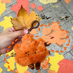 Plush Maple Leaf Bag Charm