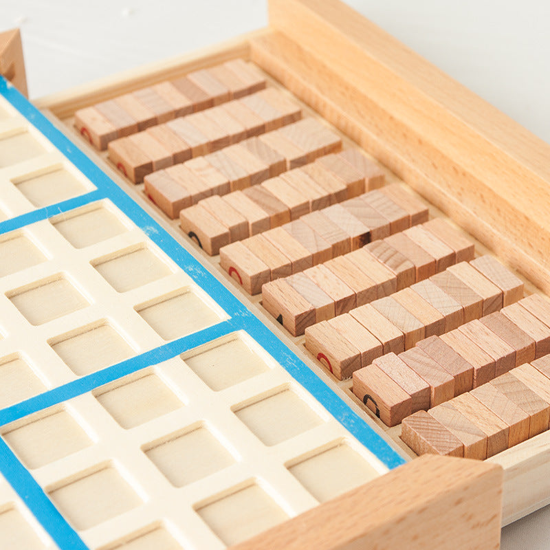 Wooden Sudoku Board Game