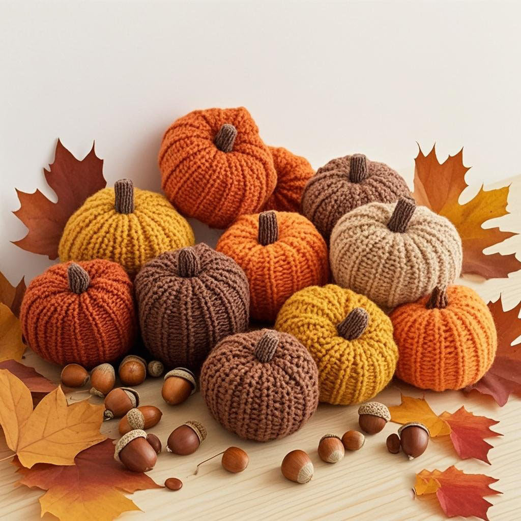 Decorative Fabric Pumpkins