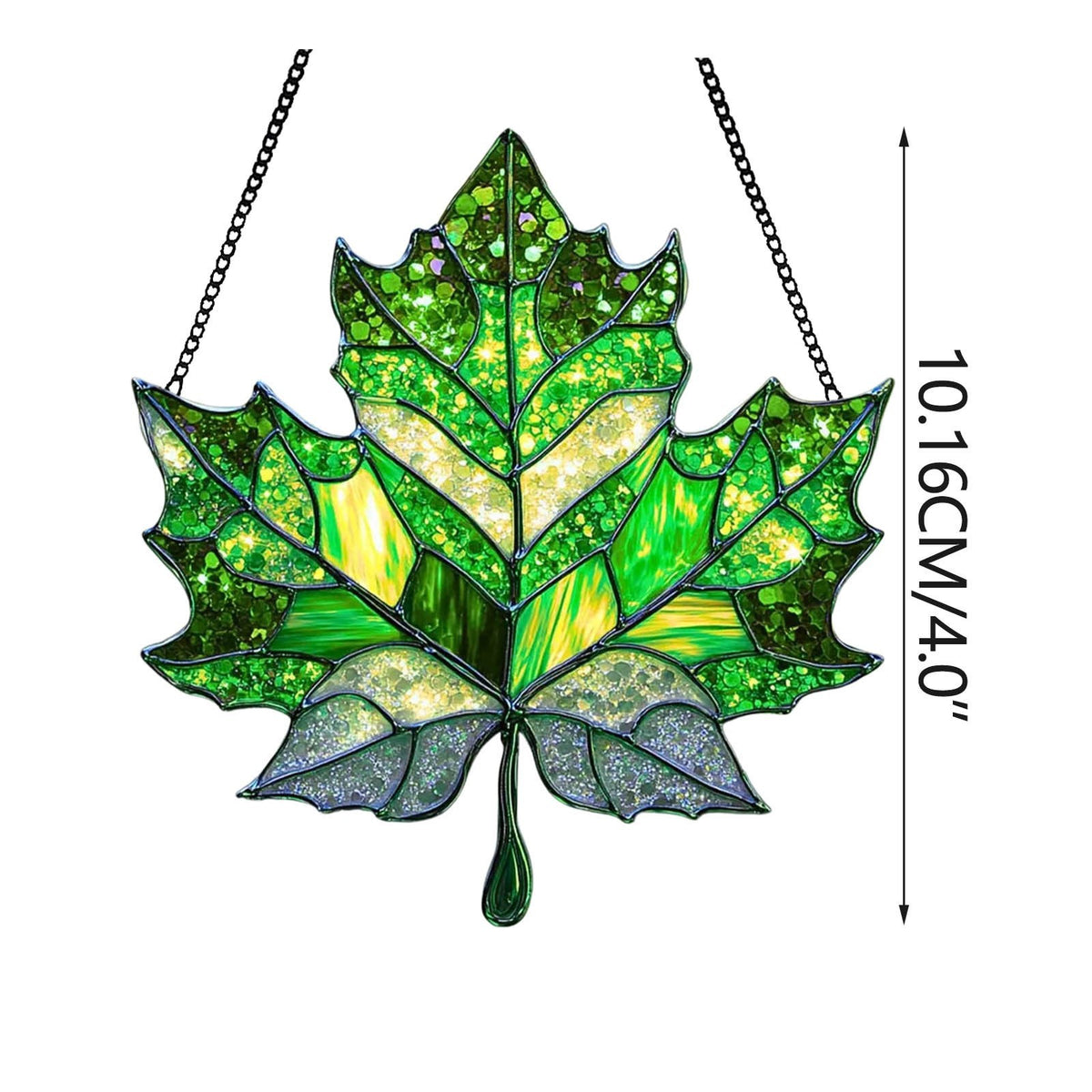 Autumn Maple Leaf Acrylic Wall Hanging Decor