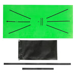 Golf Swing Practice Mat and Accessory Sets