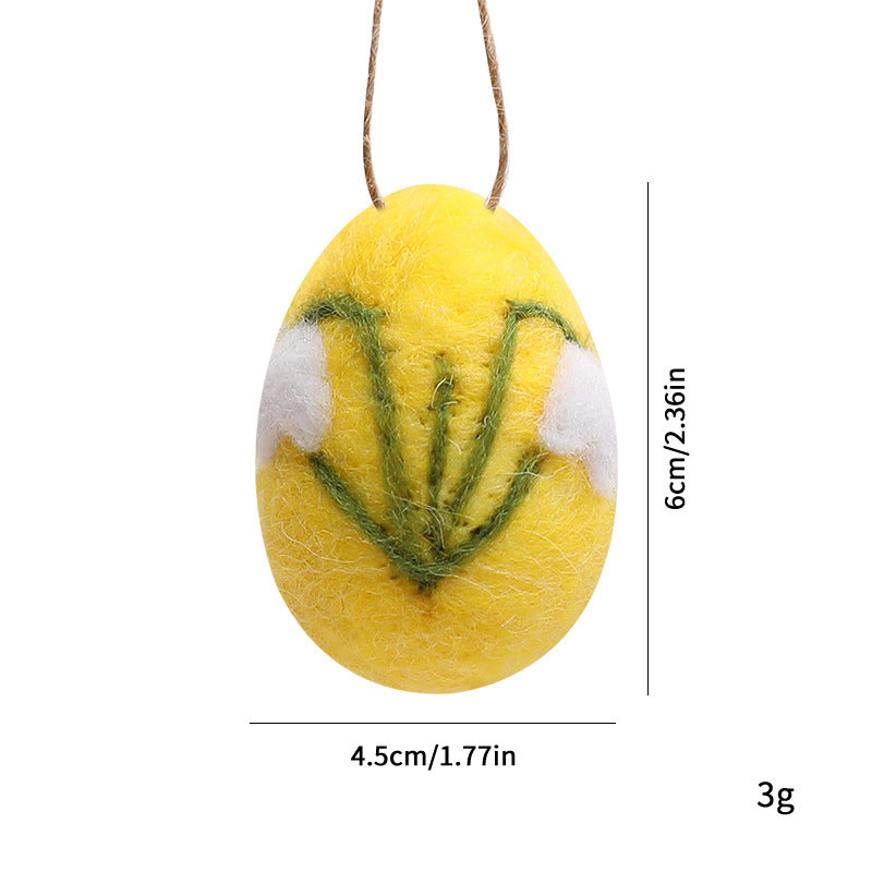 Easter Bunny, Egg & Flower Hanging Ornaments