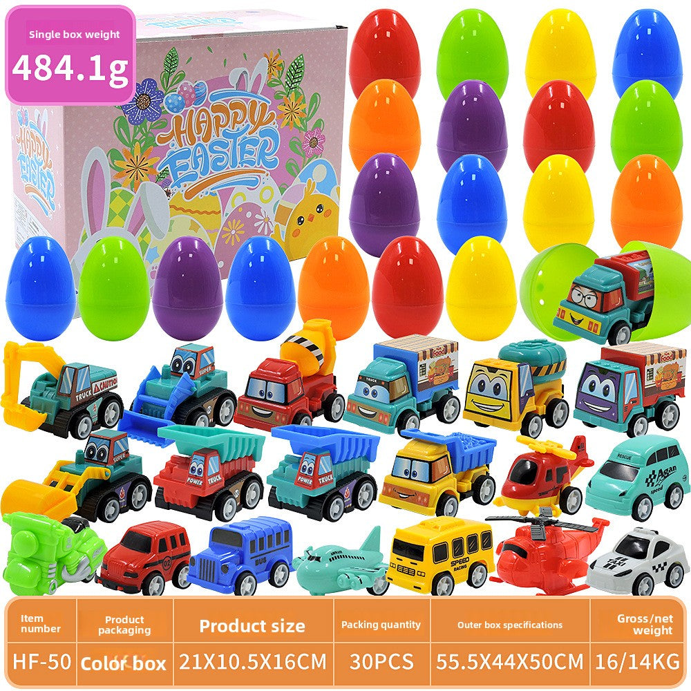Easter Surprise Car Toy Eggs