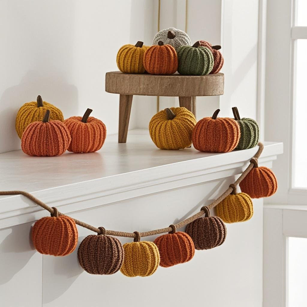 Decorative Fabric Pumpkins
