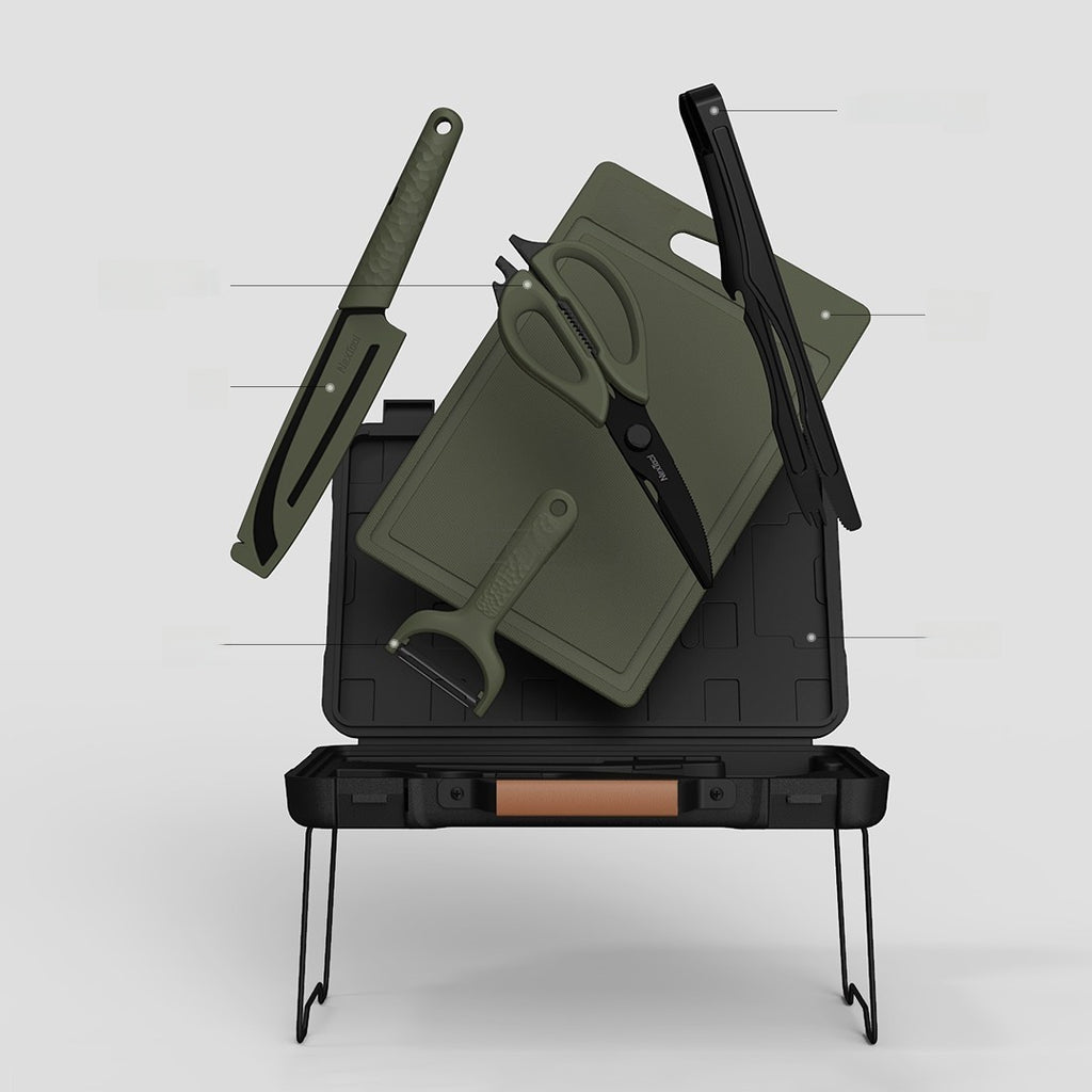 Portable Outdoor Cooking Tool Kit