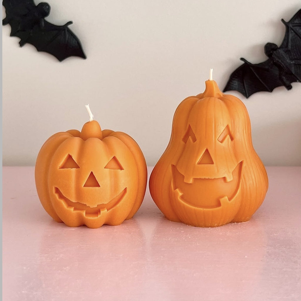 Pumpkin-Shaped Blood Orange Scented Candle