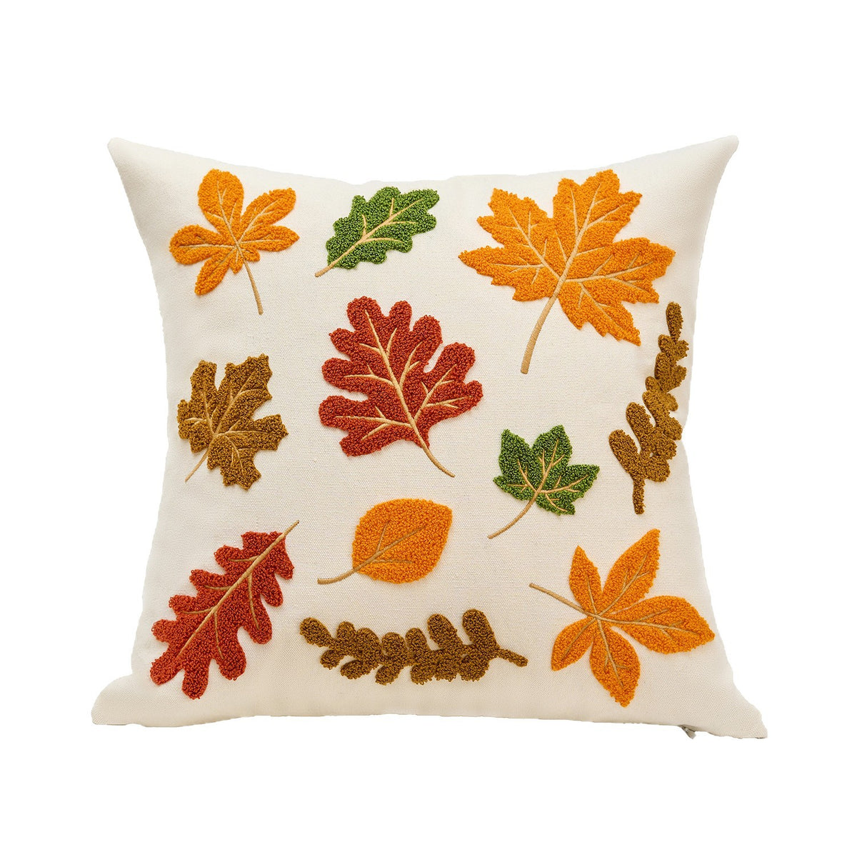 Autumn Pumpkin & Maple Leaf Pillow Covers