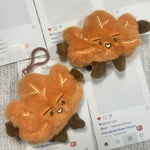 Plush Maple Leaf Bag Charm