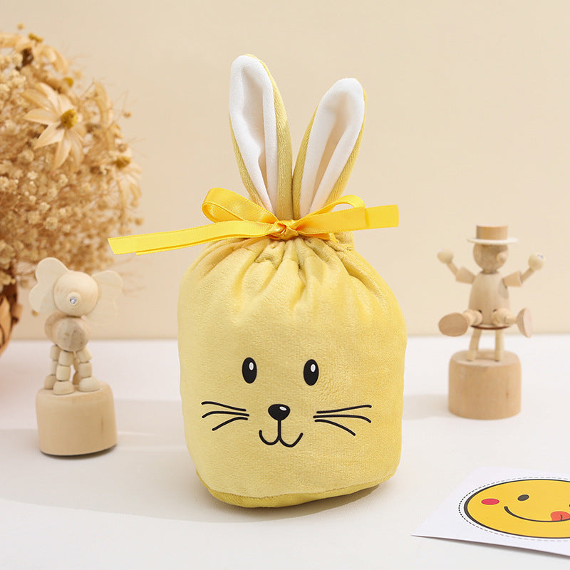Bunny-Ear Drawstring Gift Bags