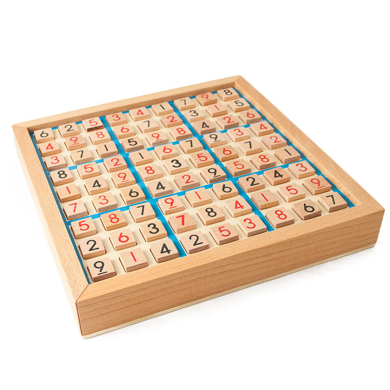Wooden Sudoku Board Game