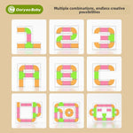 Colorful Pipe Construction Blocks