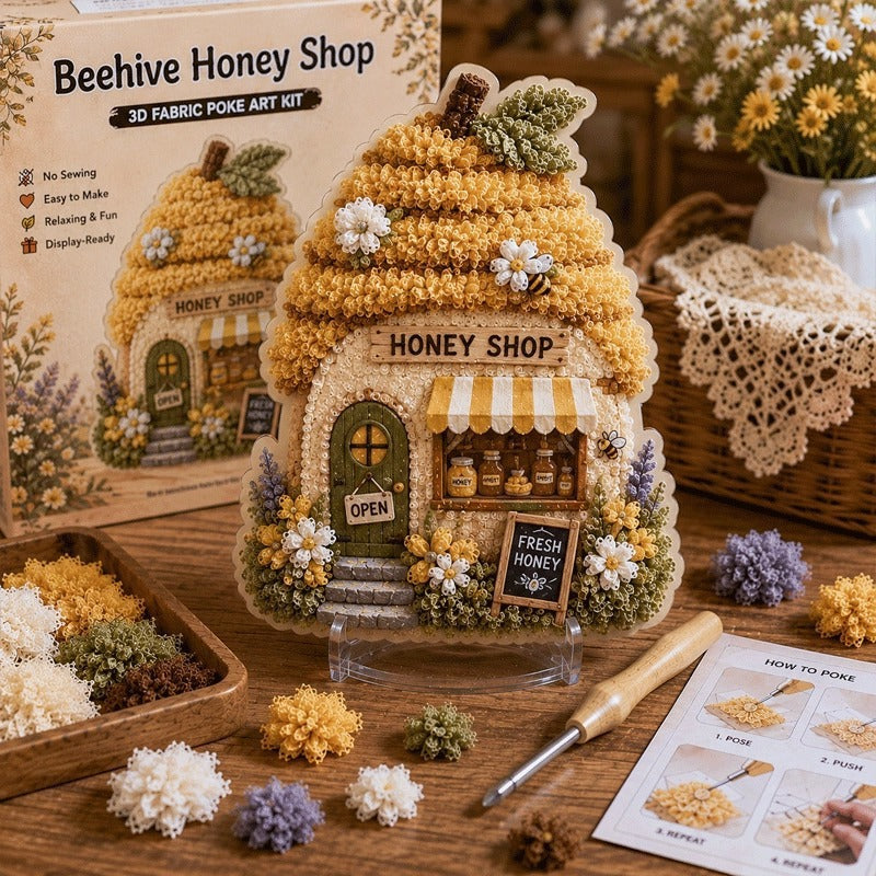 Miniature Village 3D Fabric Craft Kits