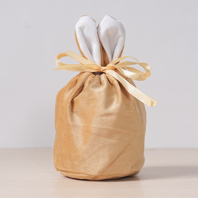 Bunny-Ear Drawstring Gift Bags