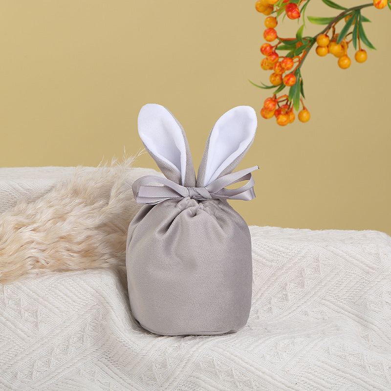 Bunny-Ear Drawstring Gift Bags