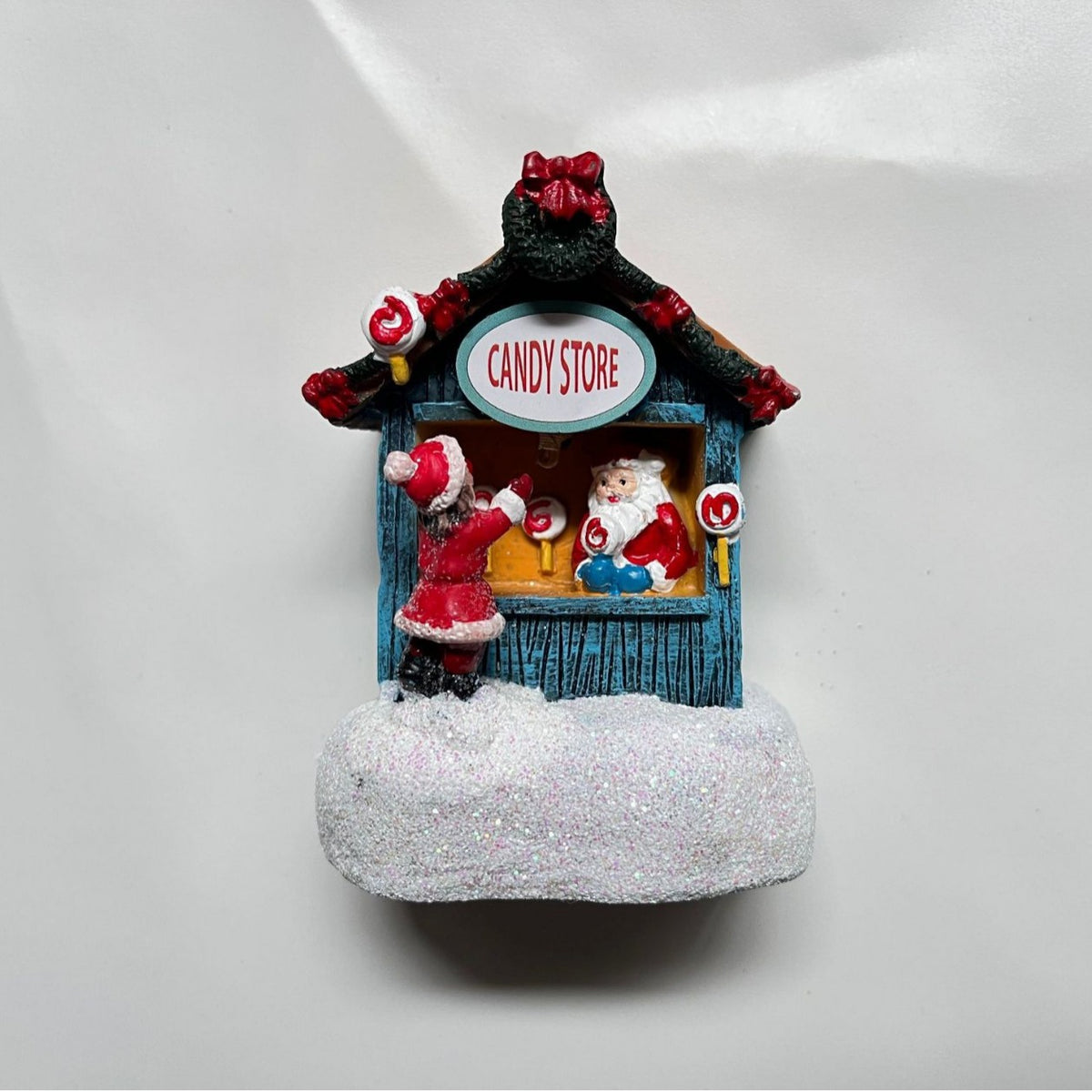 Christmas Miniature Village Shops
