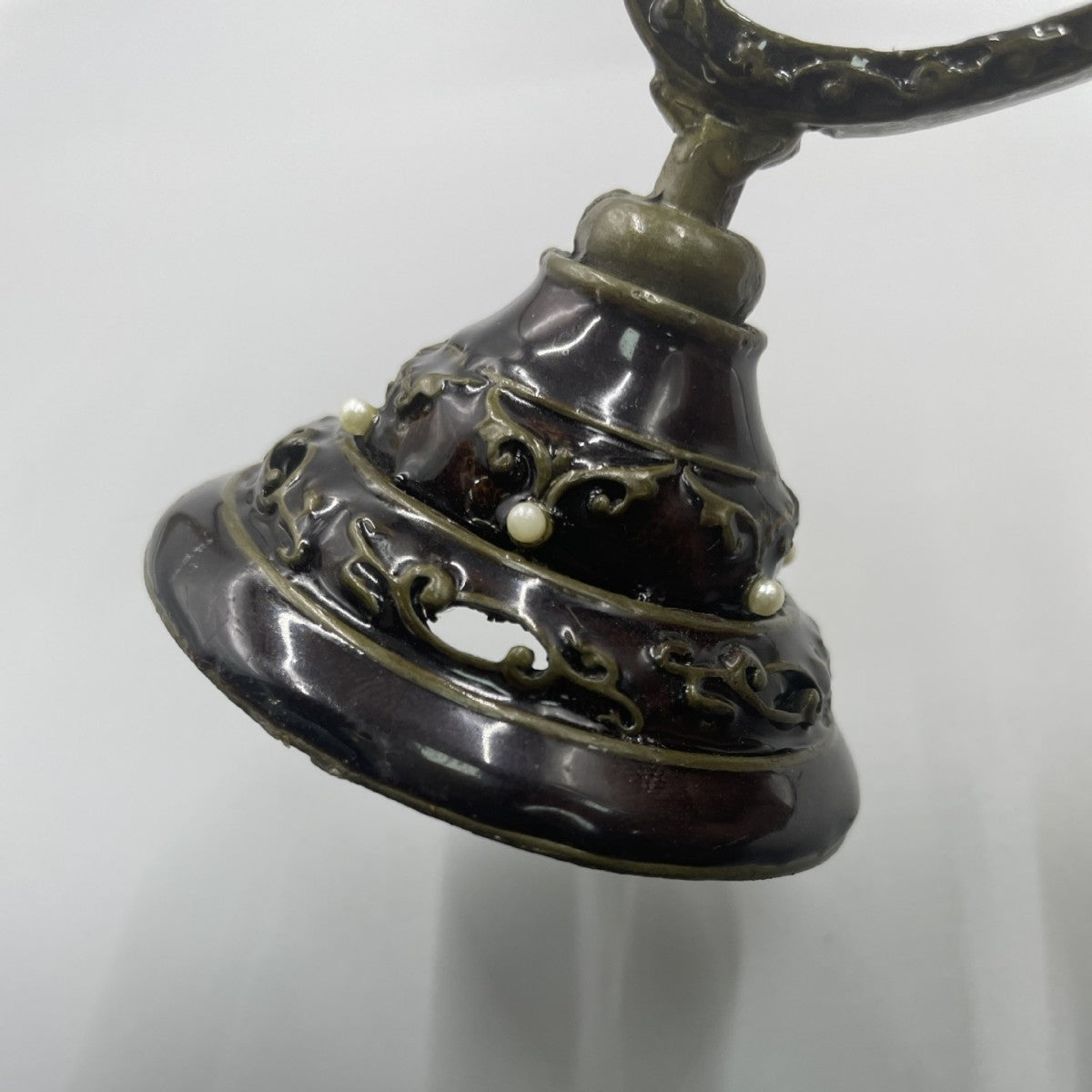 Zinc Alloy Hanukkah Menorah Candle Holder