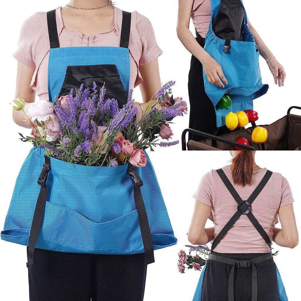Garden Harvest Apron with Release Pocket