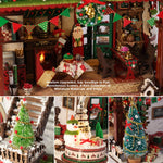 DIY Wooden Christmas Cottage Display Kit