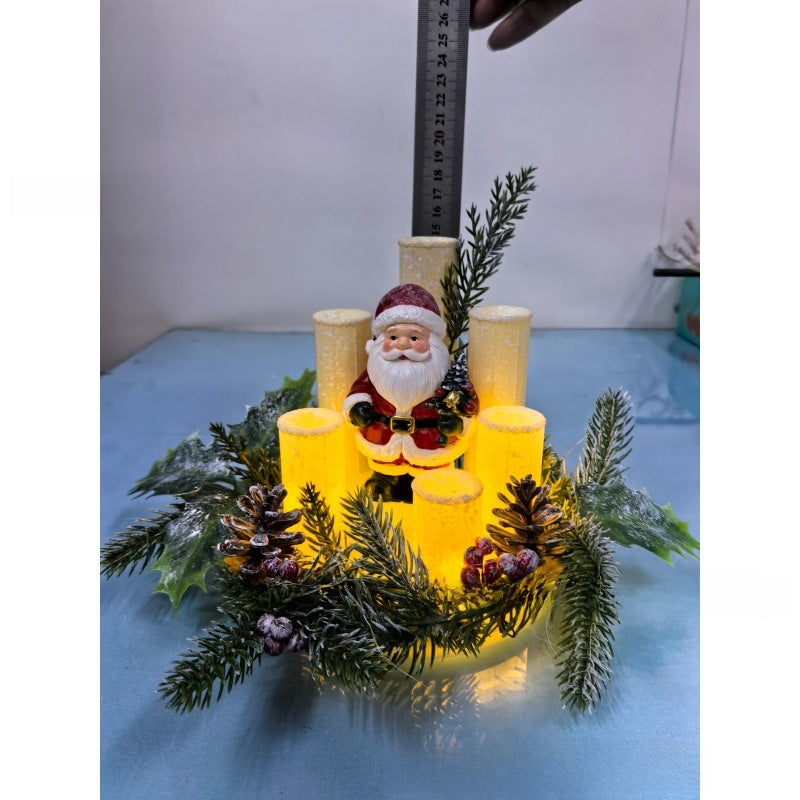 Lighted Resin Christmas Village Houses