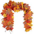 Artificial Maple Leaf Garland for Autumn