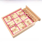 Wooden Sudoku Board Game