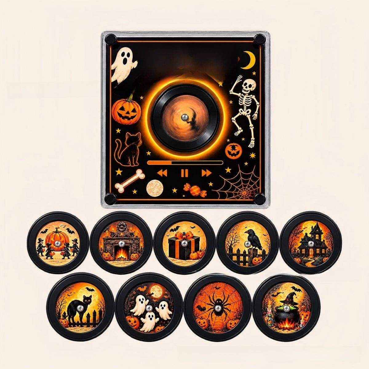 Christmas & Halloween NFC Light-Up Music Box